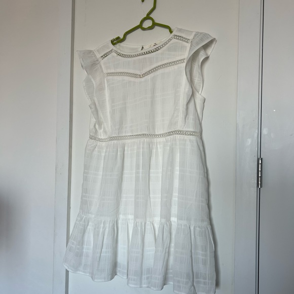 Entro White Summer Dress - Picture 3 of 10